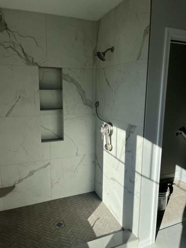 Tile installation
