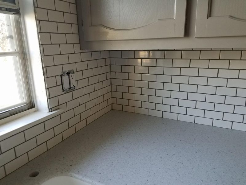 Tile work
