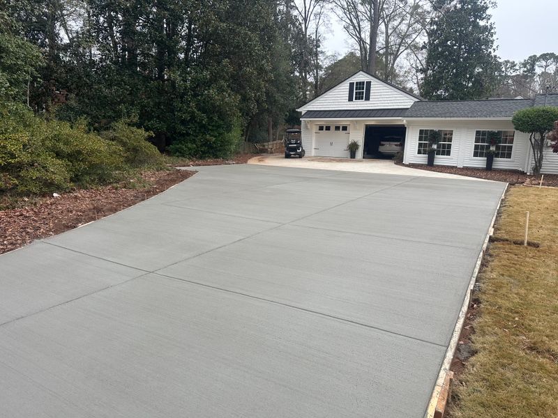 Driveway and Patios