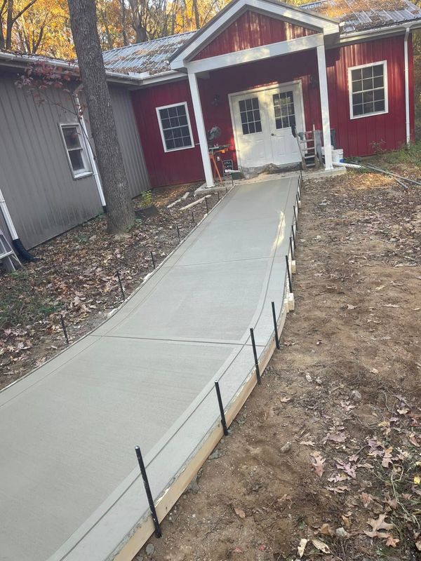 Sidewalk Installation