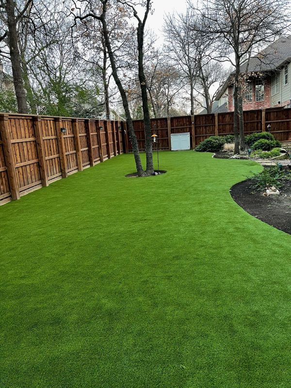 Residential Artificial Turf Installation