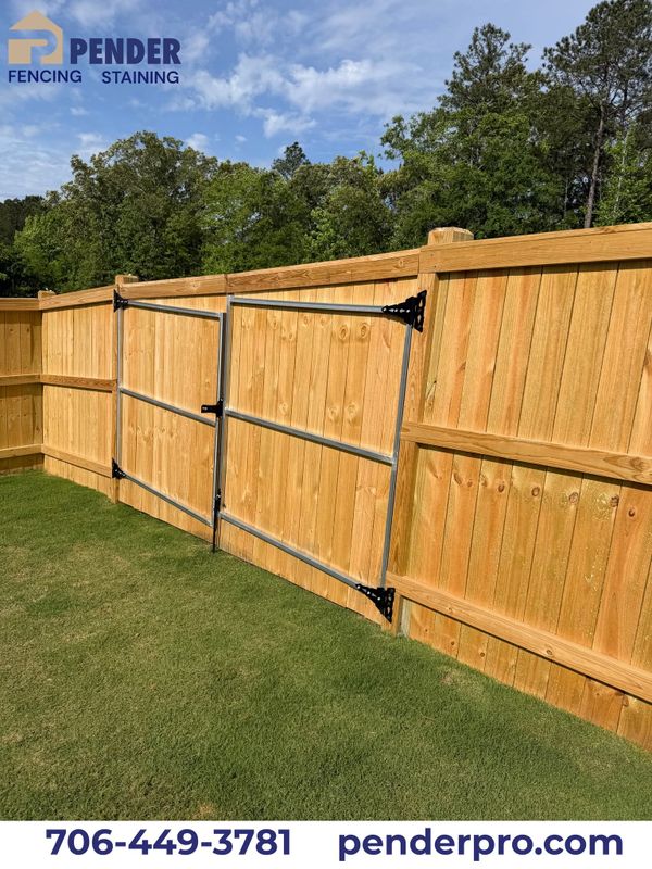 Fence Staining