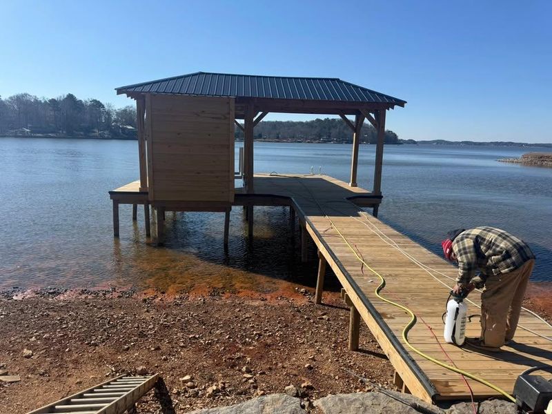 Deck & Dock Staining