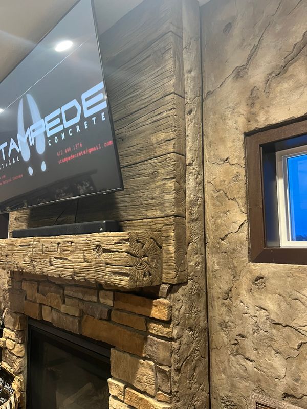 Interior fireplace & feature walls 