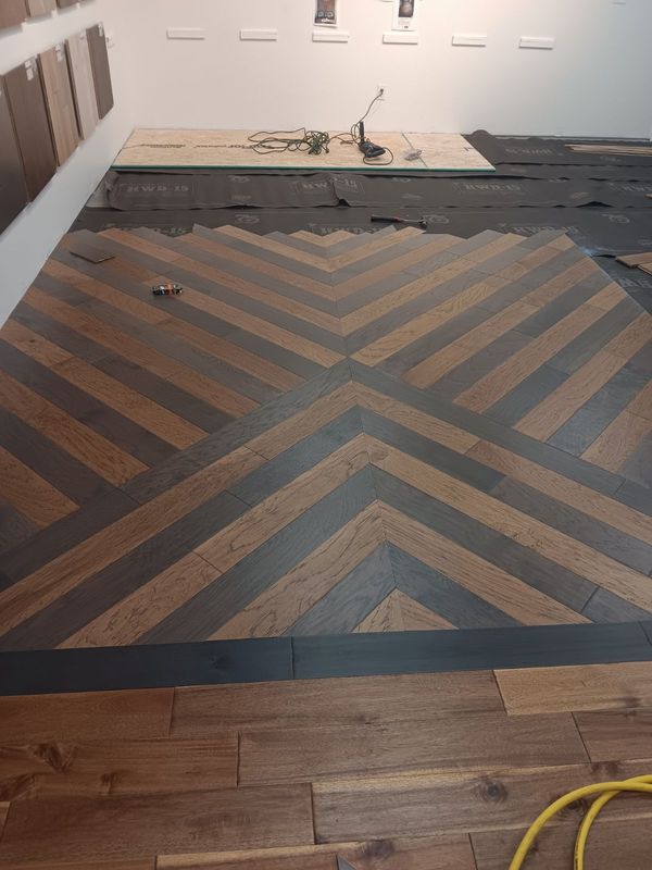 Lvp flooring install