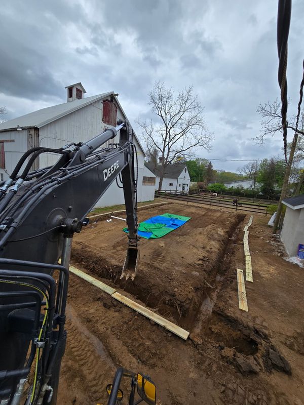 Trench and Foundation Excavation