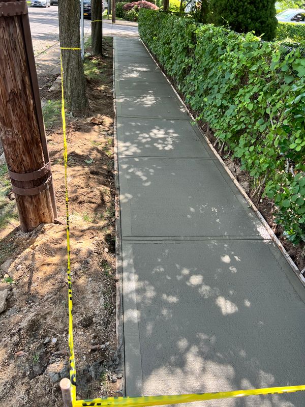 Sidewalk Installation
