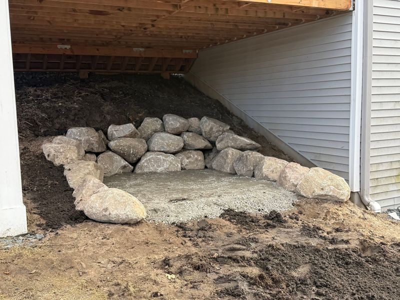 Boulder Retaining Walls