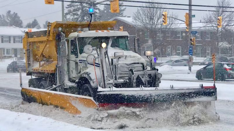 Snow Plowing 