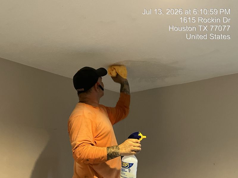 Discoloration cleaning and antimicrobial treatment