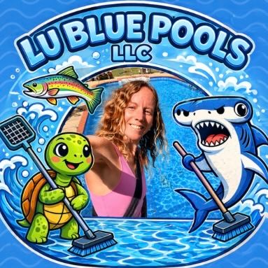 Creative LU BLUE-TIFUL Waves (Customized PoolBiz Branding)