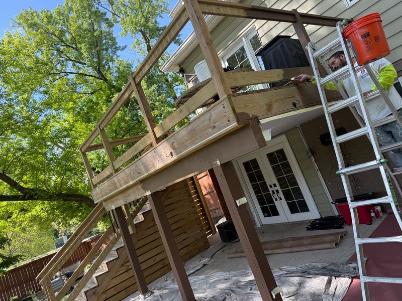 Deck Staining and Sealing