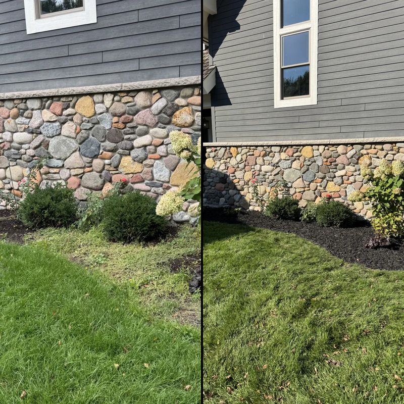 Mulch and Rock Installation gallery