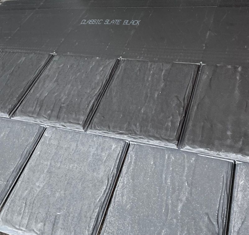 Composite shake roofing installation