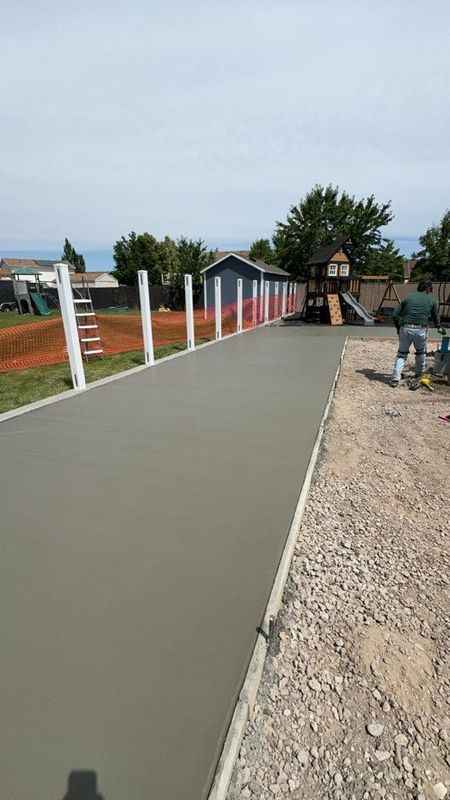 Concrete pouring