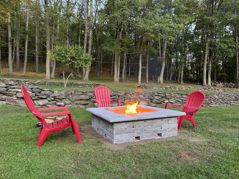 Firepit installation