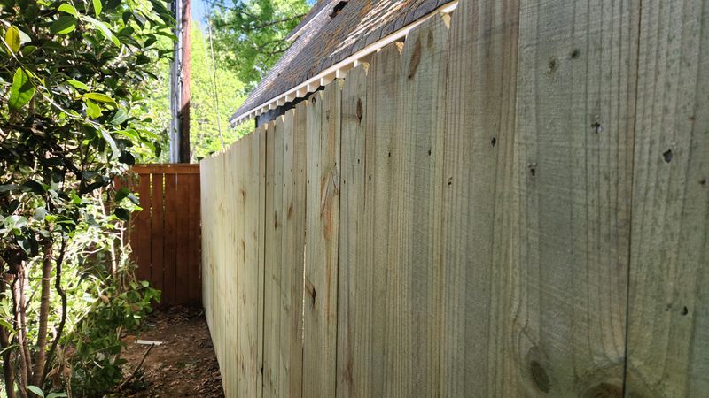 Wood Privacy Fence - Charlotte, NC