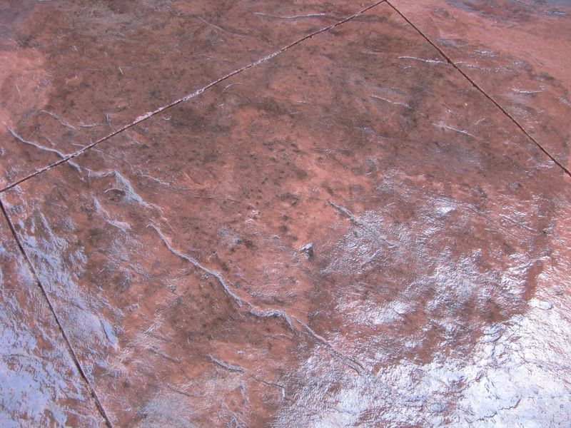Stamped Concrete Installation