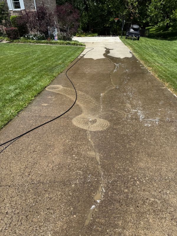 Driveway & Sidewalk Cleaning