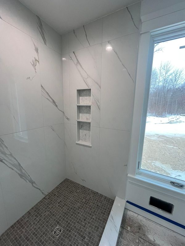Tile installation