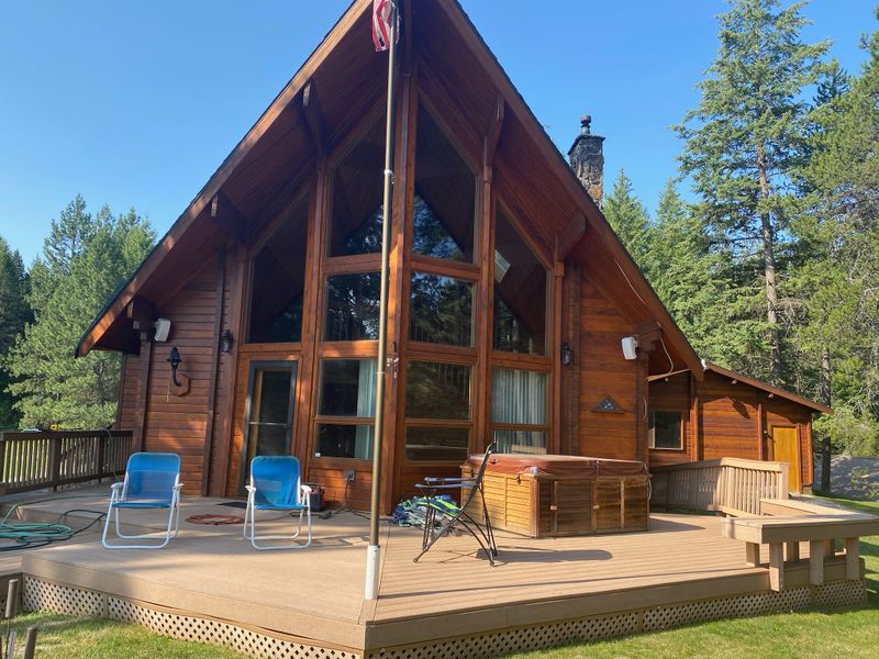 Log Homes Refinishing