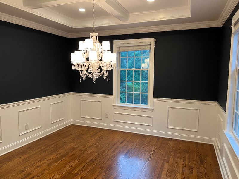 Trim and Crown Molding Painting