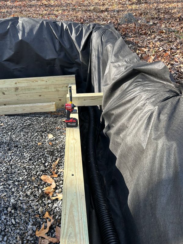 Outdoor French Drains