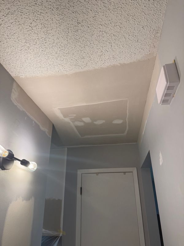 Popcorn Removal and Drywall Repairs