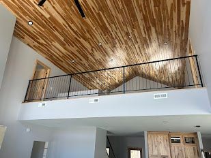 Custom Metal Staircase Railings Installed in Frazee MN