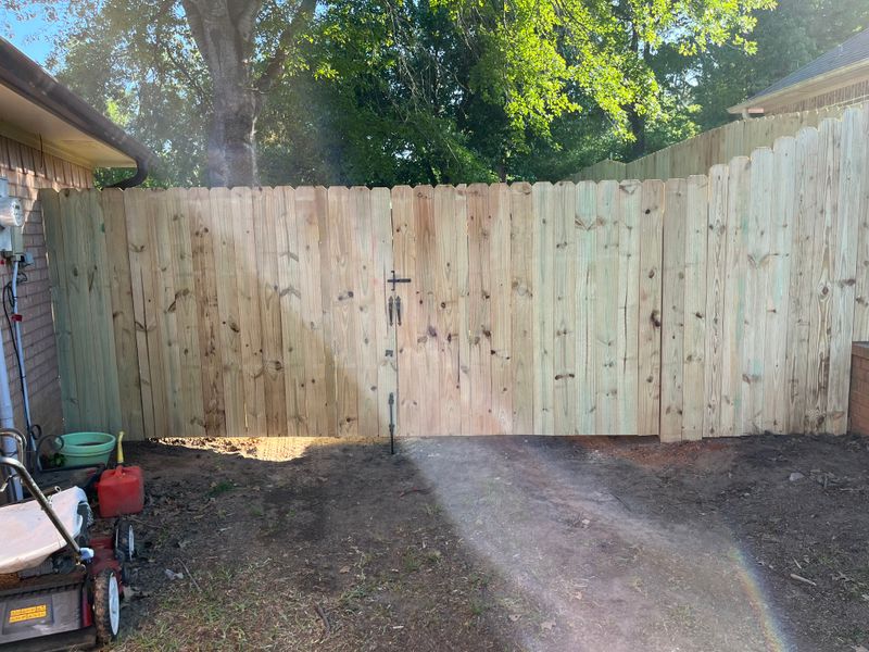 Wood Fencing