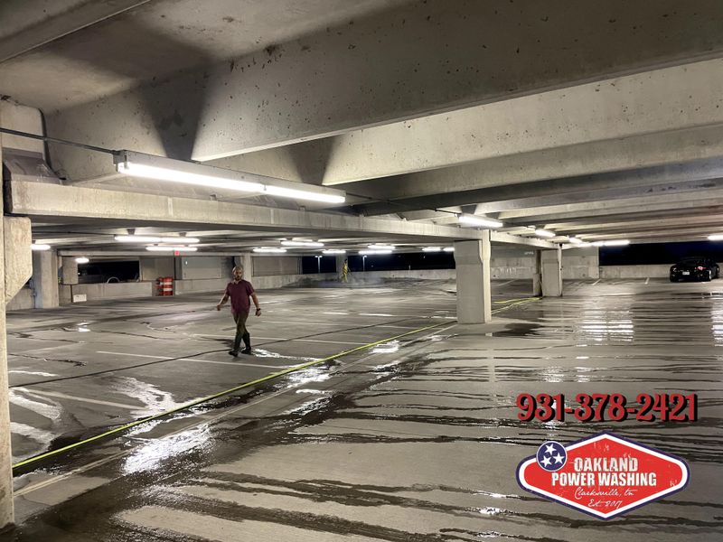 Parking Garage & Parking Lot Cleaning