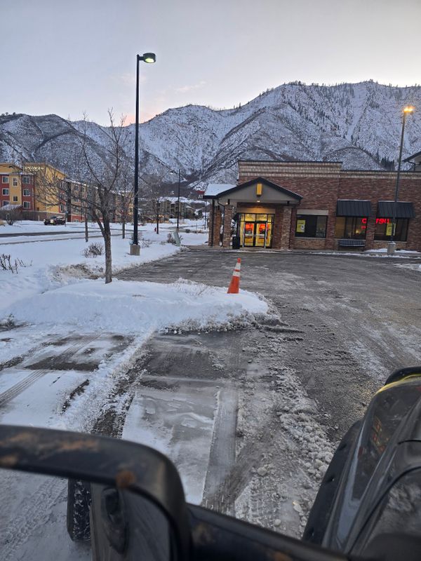 Commercial Snow Plowing