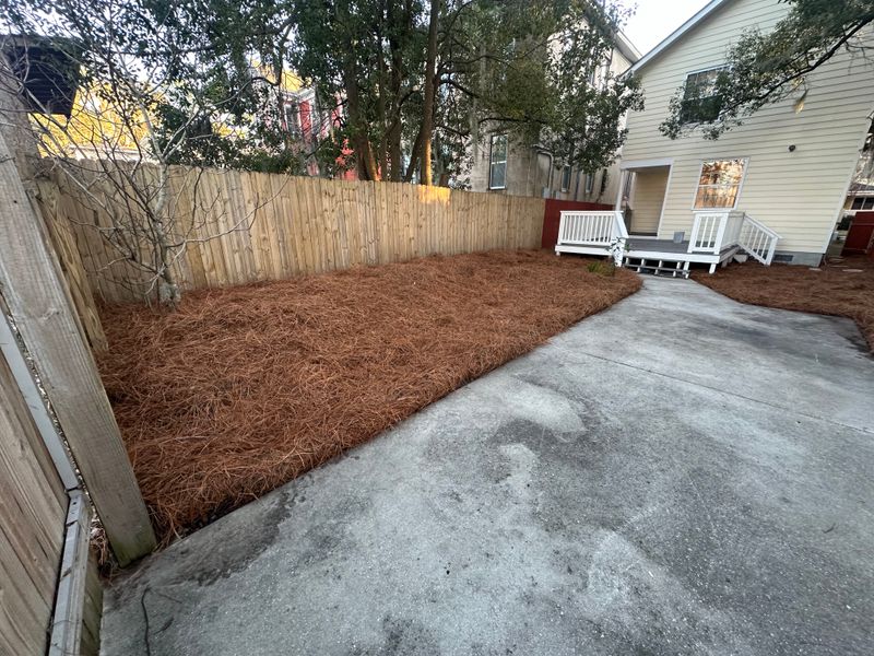 Pine Straw Installation