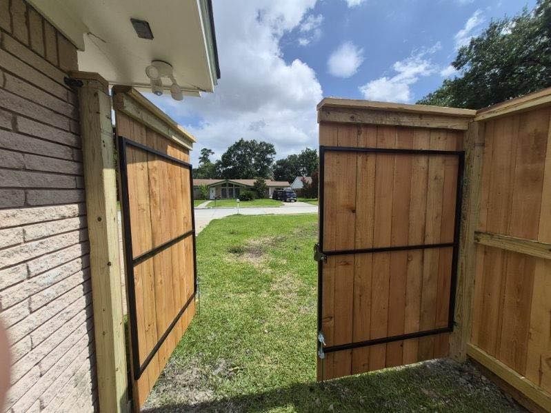 Wood Fence Installation