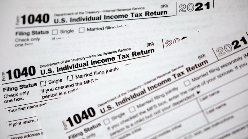 Personal taxes Form 1040