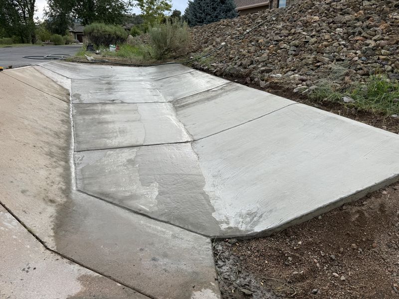 Sidewalk Installation