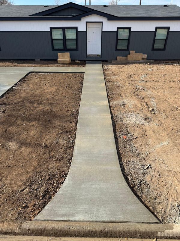 Sidewalk Installation