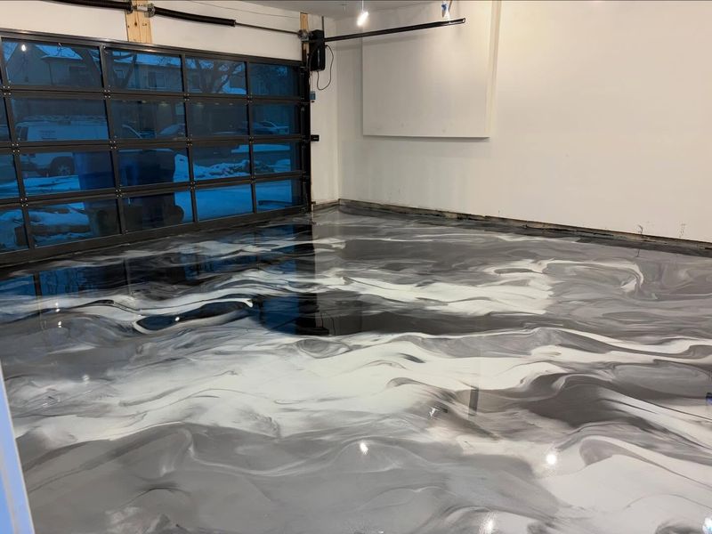 Garage Floor Epoxy Installation