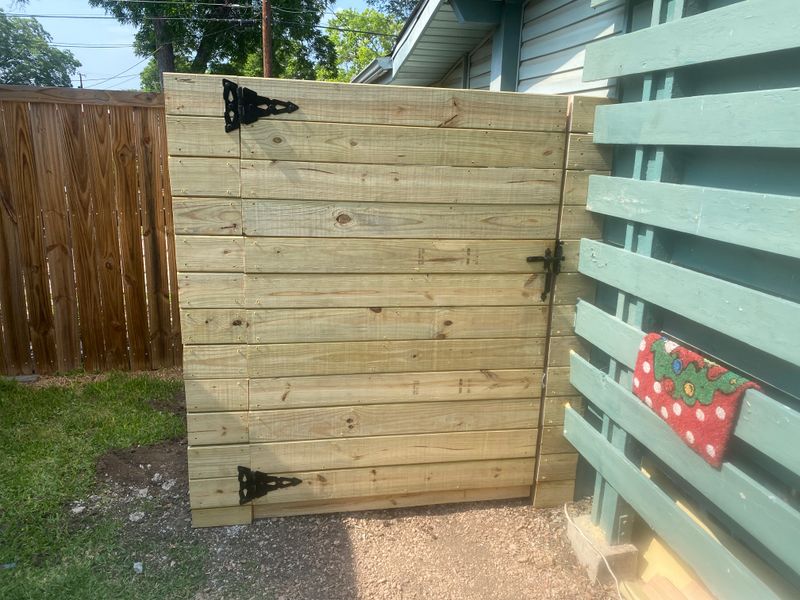 Installation of New Fences