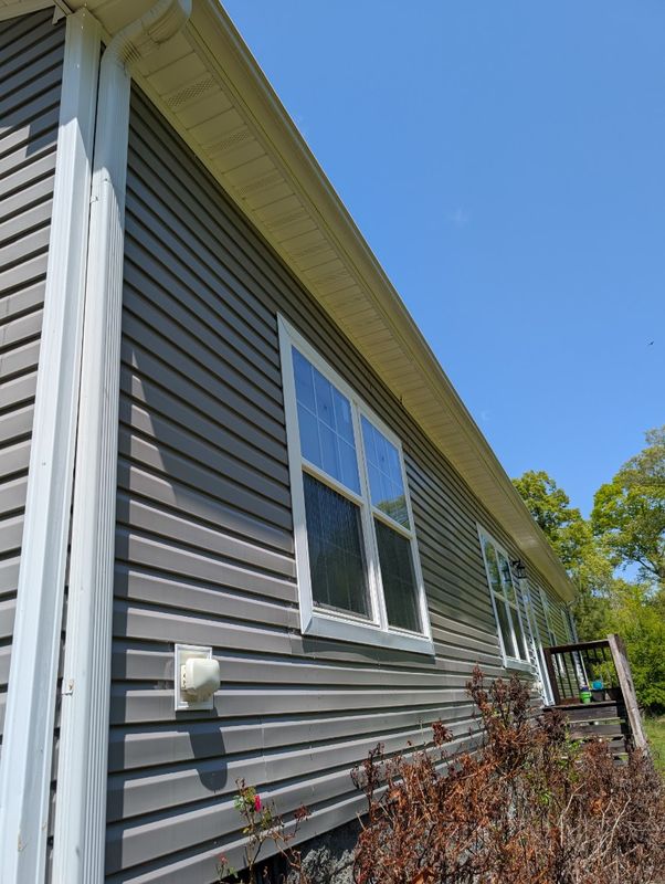 Revitalizing Beauty: Softwash Transformation in Mt Gilead, NC by Precision Pressure and Soft Washing LLC