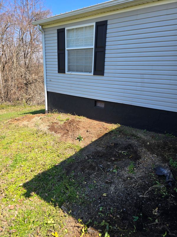 Stump grinding or removal