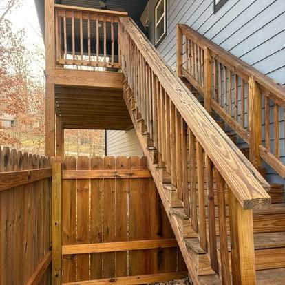 Patio and Fence Staining