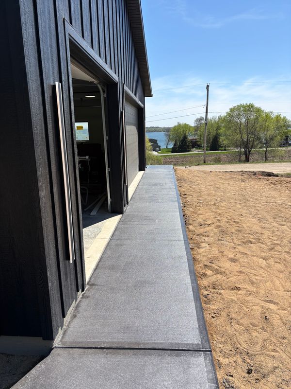 Patio and Driveways