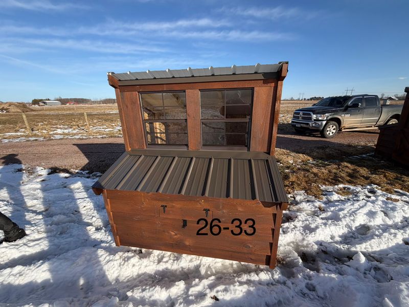 6x6 Insulated Chicken Coops