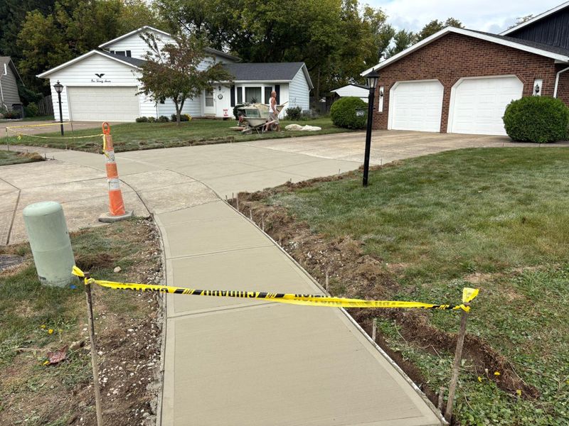 Sidewalk Installation