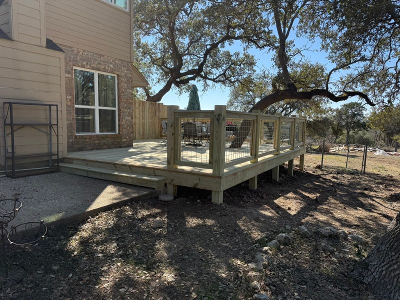 Deck/fence work