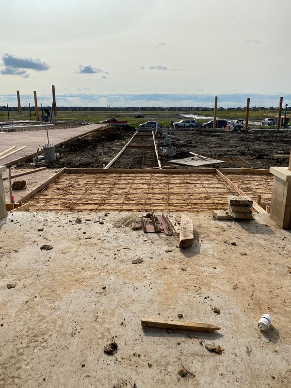 Concrete Walkway