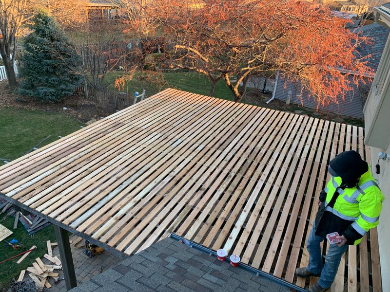 Pergola Slat Replacement and Frame Reinforcement Done Right