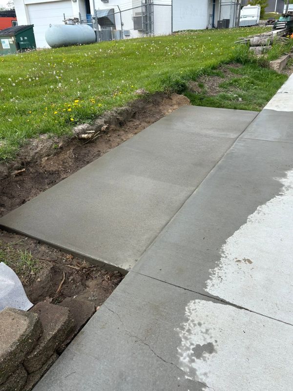Sidewalk Installation