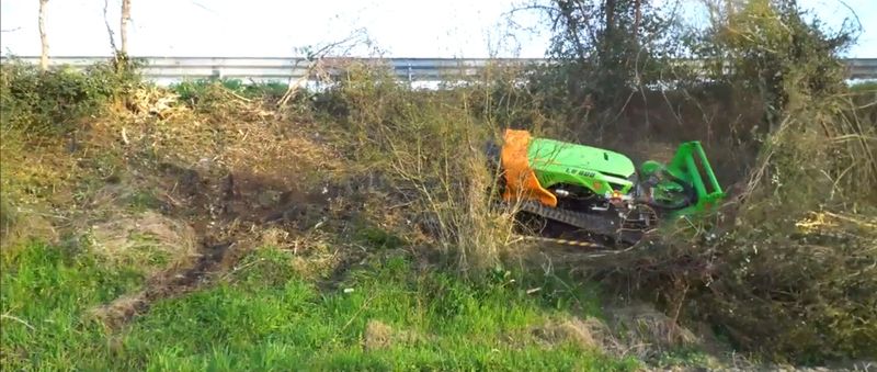 Steep Slope Mowing